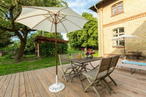 Vacation Apartment With Garden Terrace And Sauna, Walow